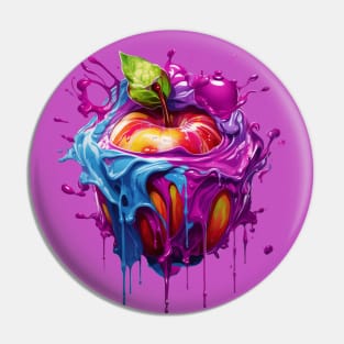 Juicy Apple Fruit Summer Pin