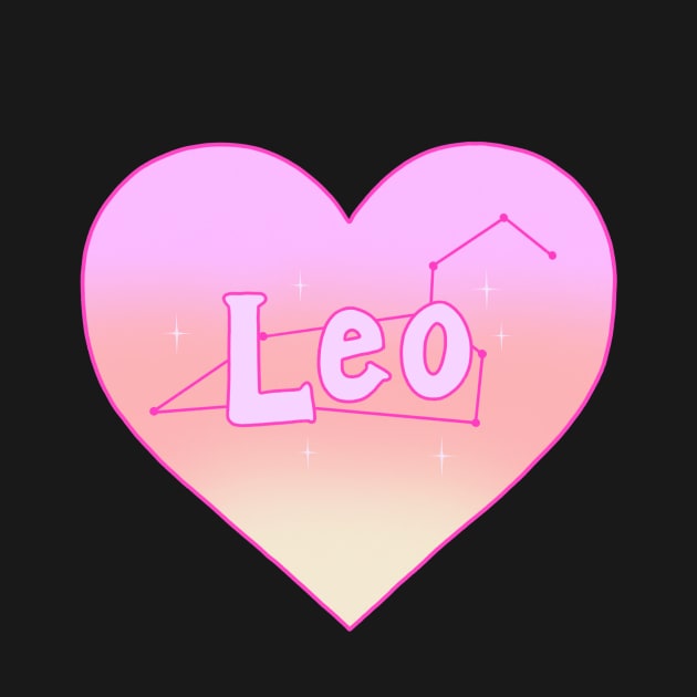 Leo Constellation Heart by novembersgirl