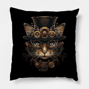 Cat Skull Icons Pillow