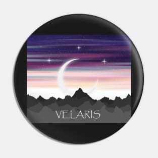 The night court Velaris art Pin