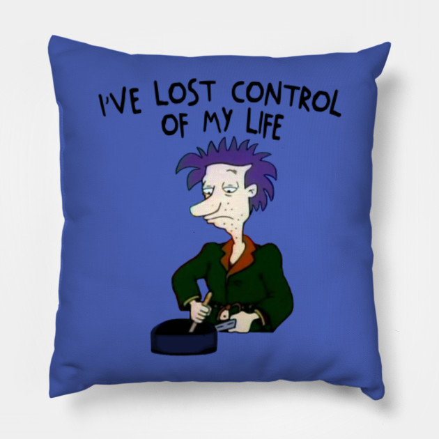 I Ve Lost Control Of My Life Rugrats Pillow Teepublic