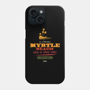 Myrtle Beach Retro Vibes South Carolina Phone Case