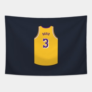 Anthony Davis Los Angeles Jersey Qiangy Tapestry