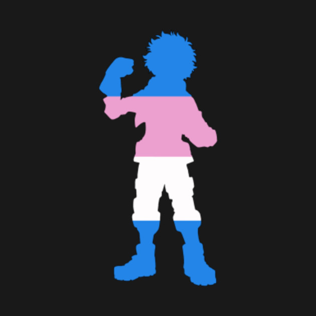 Disover Trans Flag Midoriya - Midoriya - T-Shirt