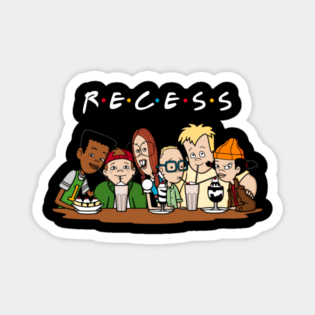 Recess! Magnet by Raffiti