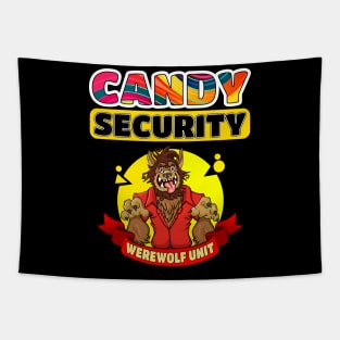 Candy Security - Halloween Security Tapestry