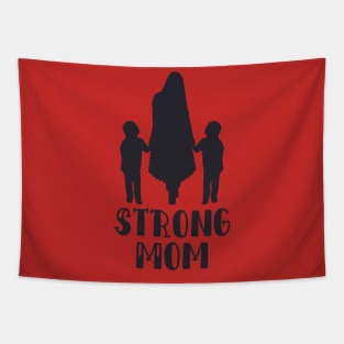 Strong Mom Tapestry