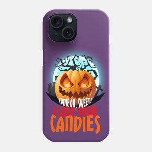 Moonlit Pumpkin Halloween Phone Case