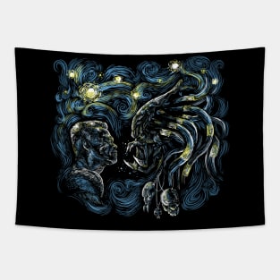 Starry Predator Tapestry