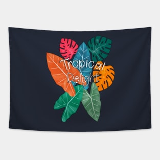 Colorful Tropical Tapestry