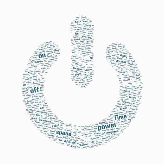 Power Button Silhouette Shape Text Word Cloud by Cubebox