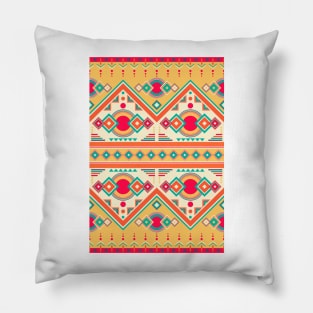 Ethnic , Geometric , Multicolor Pillow