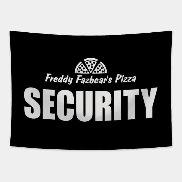 Freddy's Fazbear Pizza Security Tapestry by DeepFriedArt