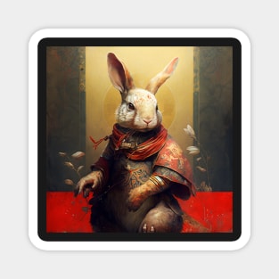 Year of the Rabbit - Dressed to Kill Magnet