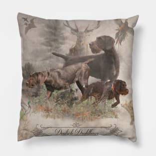 German Wirehaired Pointer Pillow