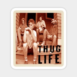 thug life the golden girls Magnet