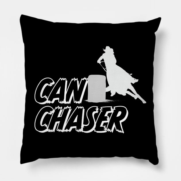 Barrel Racing - Can Chaser Pillow by Kudostees