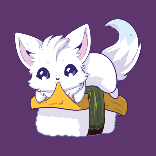 Arctic Fox Tamago Sushi T-Shirt