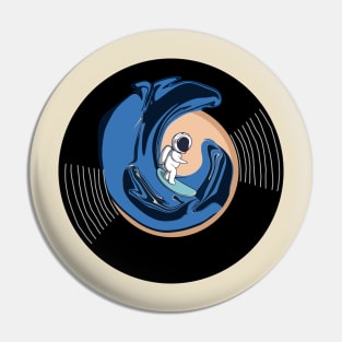 Vinyl - My first surfboard (Astronaut) Pin