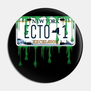 ECTO excelsior license plate Pin