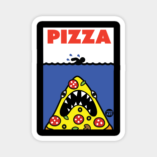 PIZZA JAWS Magnet