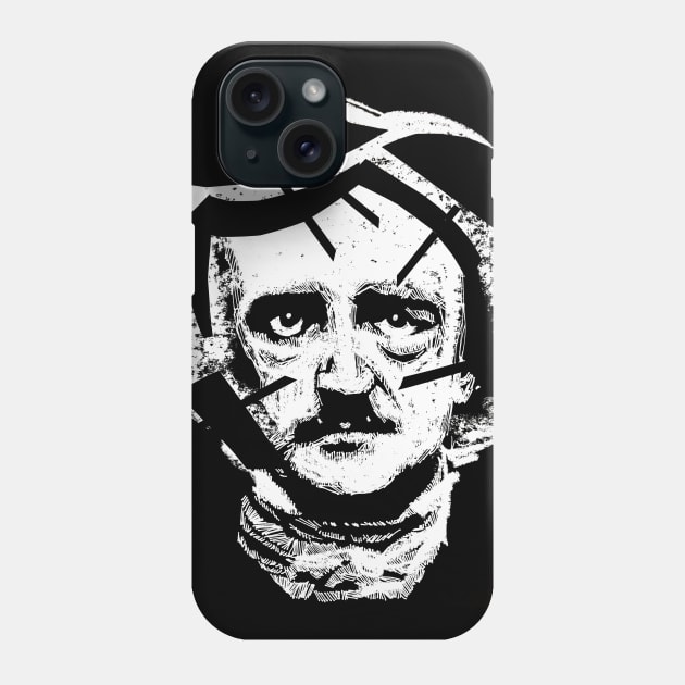 Charcoal Poe Phone Case by theprometeus