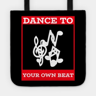 Dance to Your Own Beat Music Tote