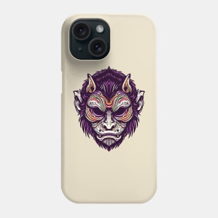 Japanese Monkey Mask Phone Case