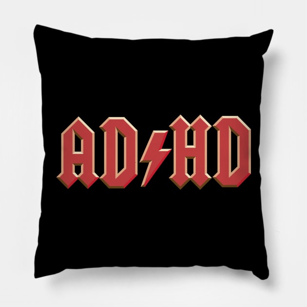 AD HD Pillow by DavidLoblaw