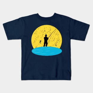 Here fishy fishy fishy Funny Fisherman Fishermen T-Shirts and