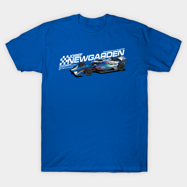 Josef Newgarden 2022 alt (white) - Indycar - T-Shirt | TeePublic