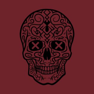 Sugar Skull Spooky Halloween T-Shirt