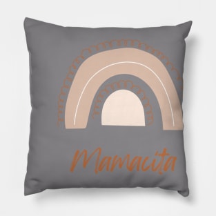 Mamacita Boho Rainbow Design Pillow