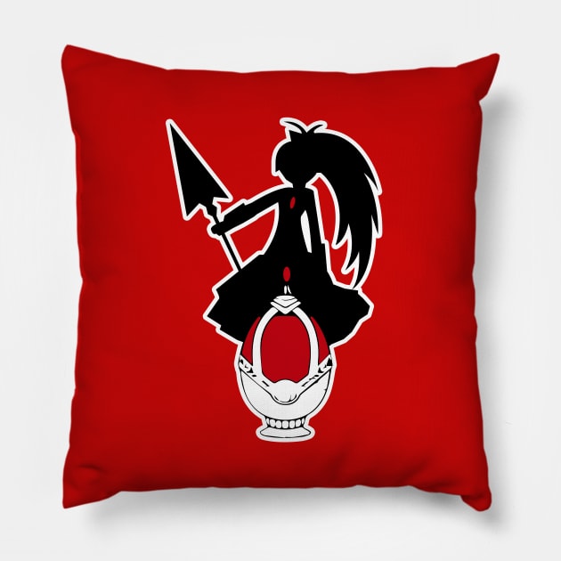 Soul Gem Kyoko Sakura Pillow by nillusart