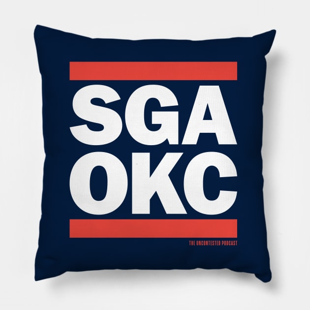 SGA OKC Pillow by The Uncontested