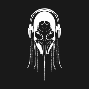 Alien with Headphones T-Shirt