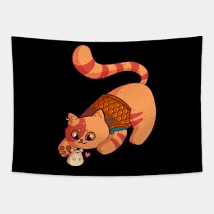 Baldurs Cat 3 - Minsc Tapestry