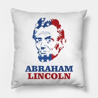 July 4th Abraham Lincoln Pillow