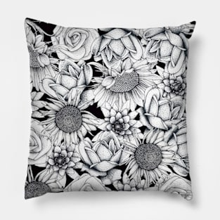 Vintage Floral Pillow