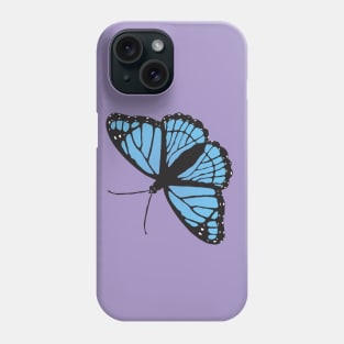Blue viceroy butterfly Phone Case
