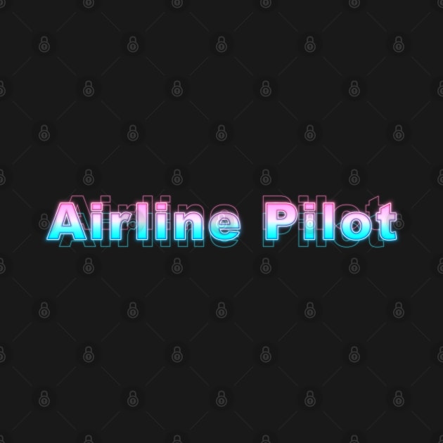 Airline Pilot by Sanzida Design