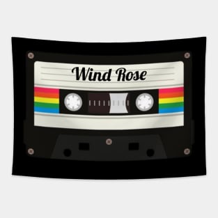 Wind Rose / Cassette Tape Style Tapestry