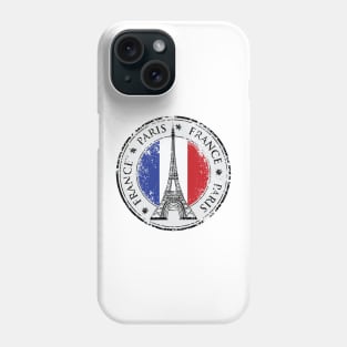 Paris Travel Sticker, France Phone Case