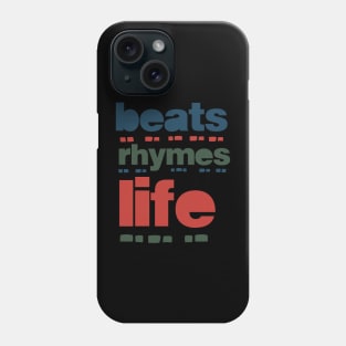 beats rhymes life 2023 02 Phone Case