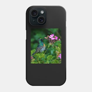 Geranium Sunbird Phone Case