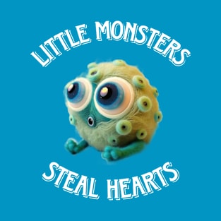 Little Monsters Steal Hearts T-Shirt