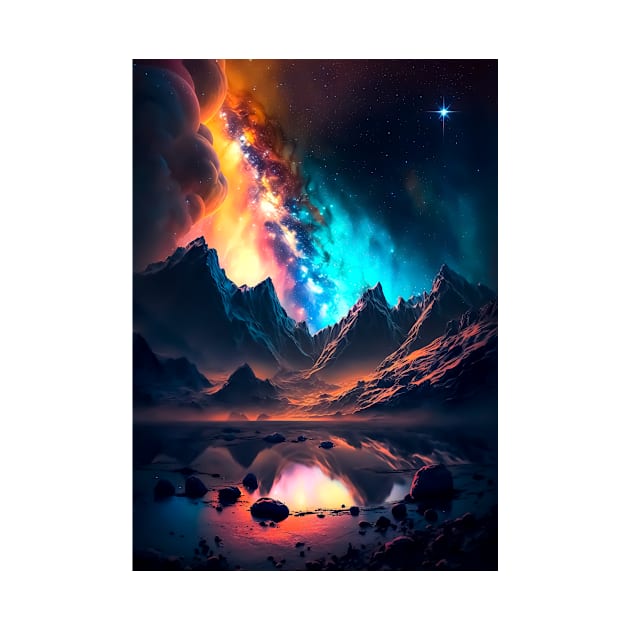 Cosmic Chaos: Magical Landscapes by James Garcia