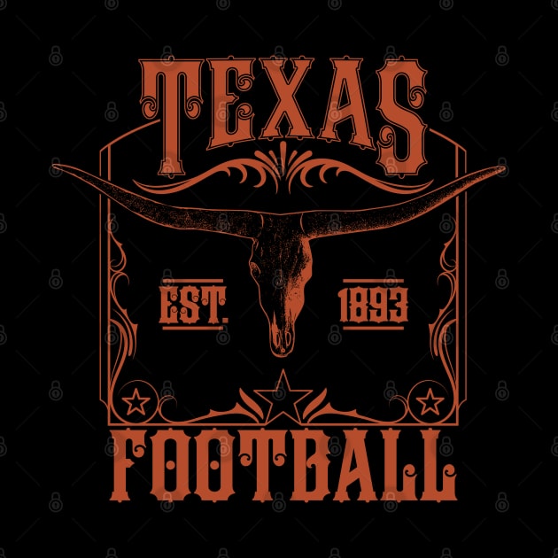 Texas Football by Rowdy Designs