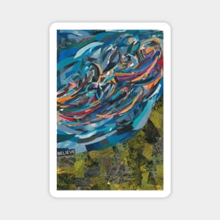 Colors of the Wind Collage Magnet