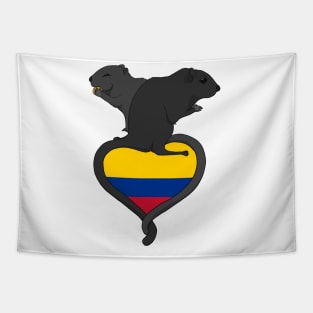 Gerbil Colombia (dark) Tapestry